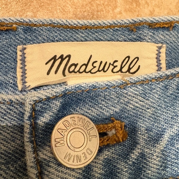 Madewell The Perfect Vintage Two Tone Straight Jeans Women’s 27 - Picture 9 of 16